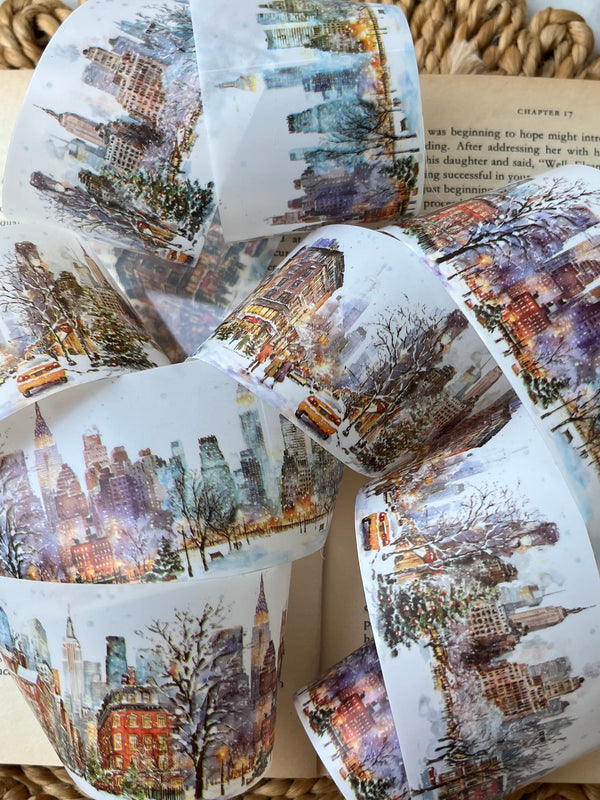 Travel scenery PET tape - variant 01