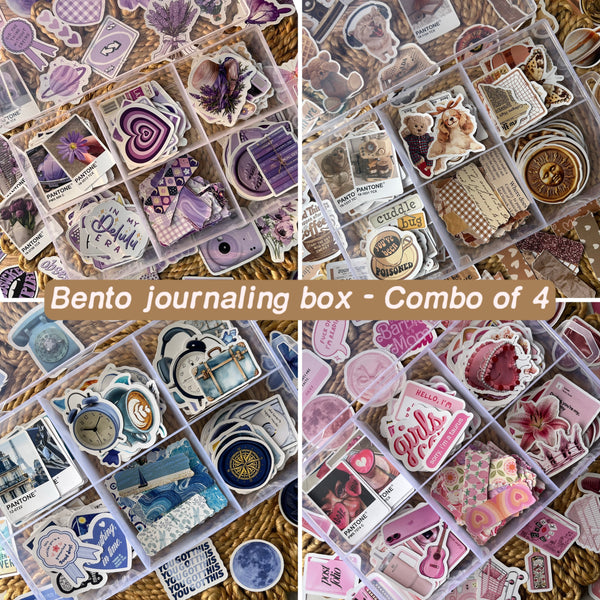 Combo of 4 - Bento Journaling Box