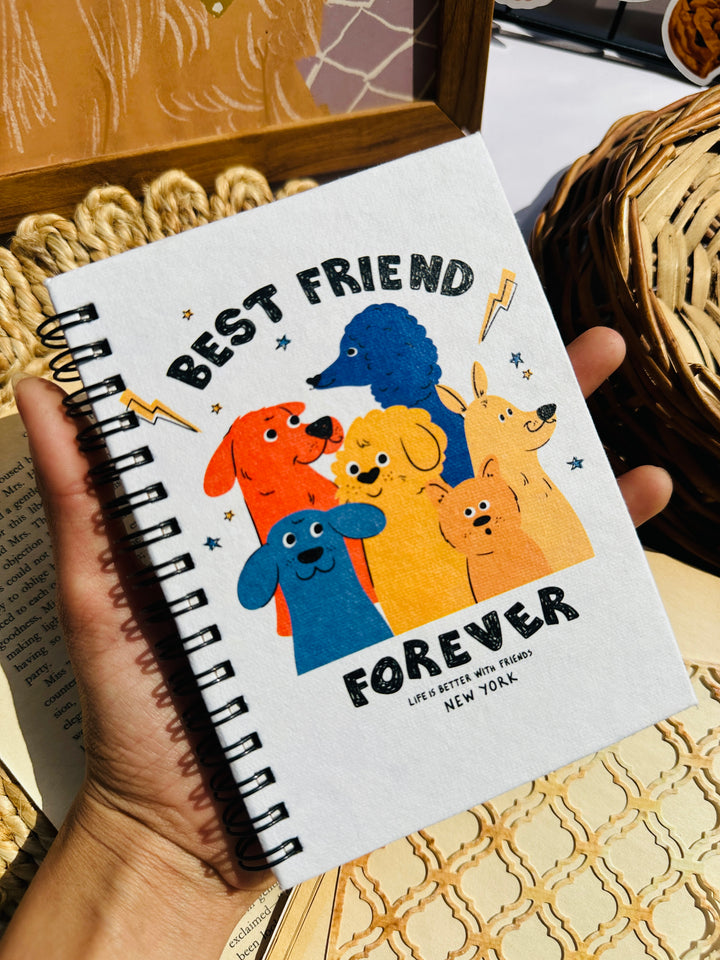 Best friends handmade paper journal – eco-friendly, biodegradable notebook perfect for gifting, journaling, or personal memories – Shop ABC