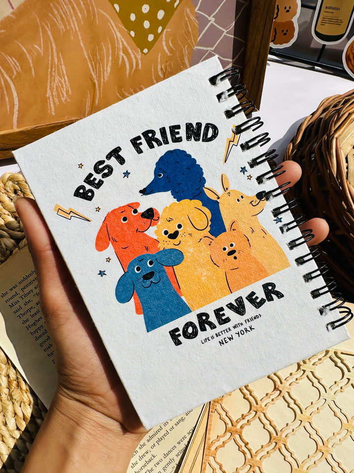 Best friends handmade paper journal – eco-friendly, biodegradable notebook perfect for gifting, journaling, or personal memories – Shop ABC
