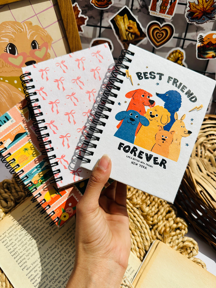 Best friends handmade paper journal – eco-friendly, biodegradable notebook perfect for gifting, journaling, or personal memories – Shop ABC