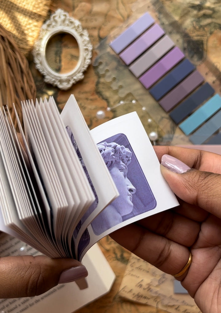 Cute lavender stickers for journals and scrapbooks - Shop ABC