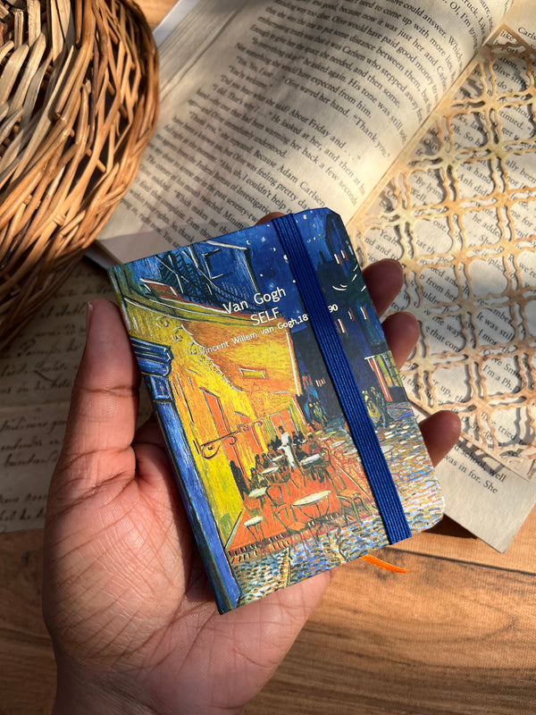 Van Gogh aesthetic ruled A7 Journal - variant 03