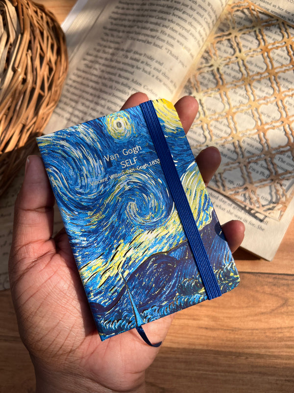Van Gogh aesthetic ruled A7 Journal - variant 01