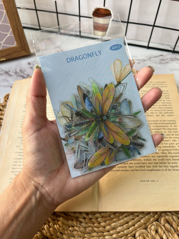 Dragonfly pet stickers