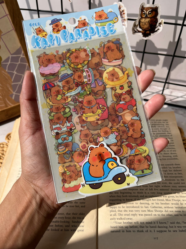 Cute Capybara stickers - variant
01