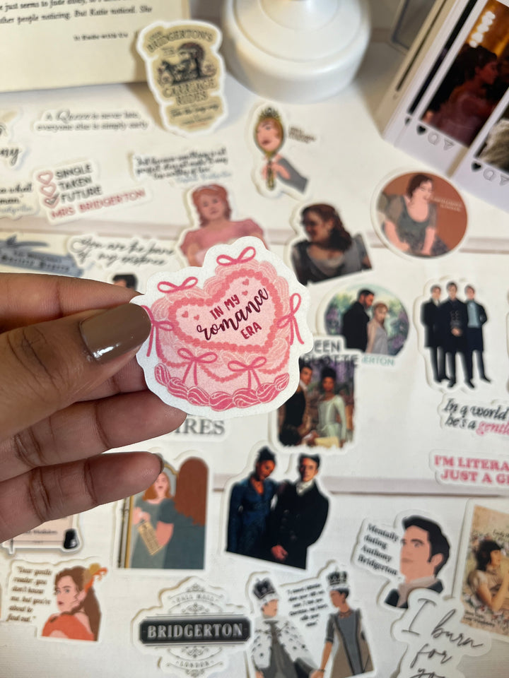Bridgerton journaling kit with royal romance stickers and vintage theme – Shop ABC