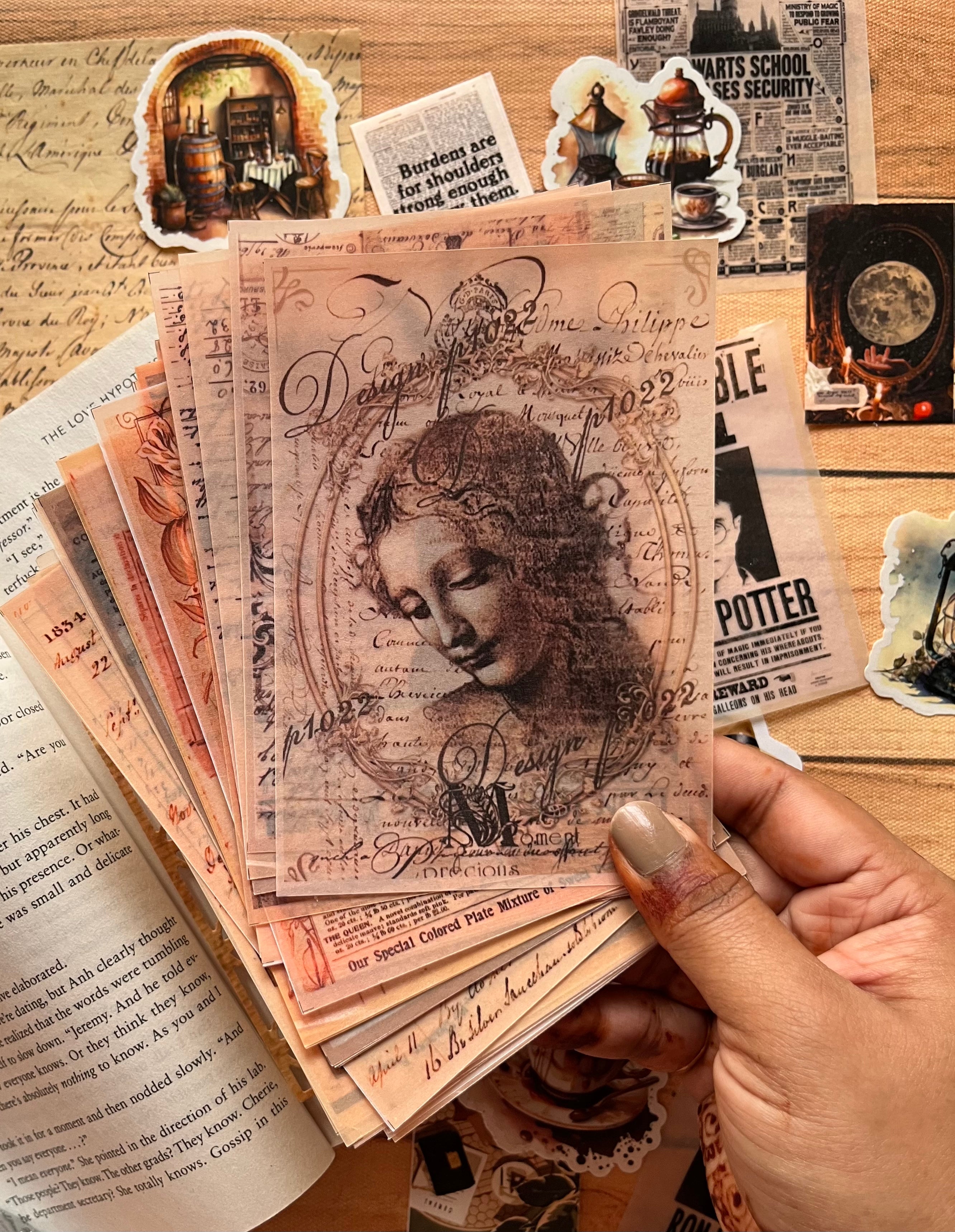 Vellum paper pack - Script Letters – SHOP ABC