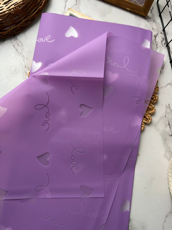 Gift wrapping sheets set of 20 - variant 05