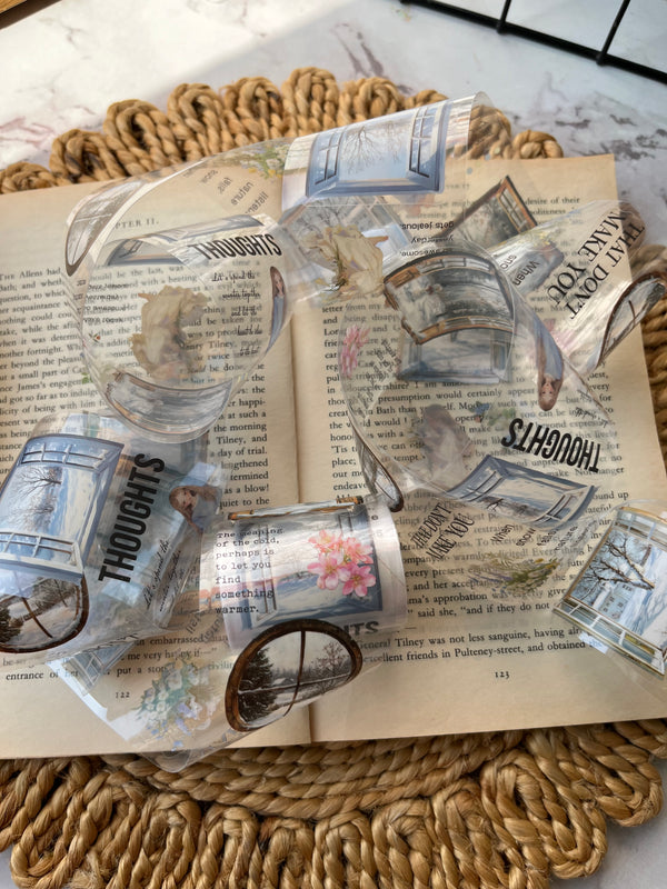 Through Her Window Girl PET
tape - variant 01