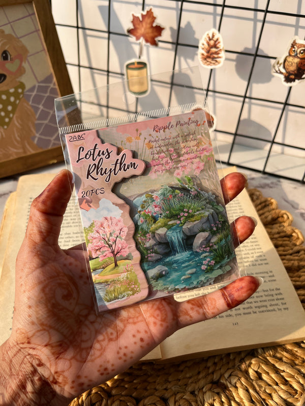 Botanical Garden Waters Collection PET stickers - variant 02