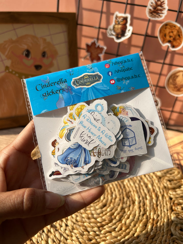 Cinderella sticker pack with Disney princesses – Shop ABC