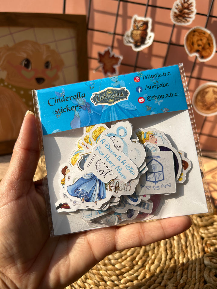 Cinderella sticker pack with Disney princesses – Shop ABC