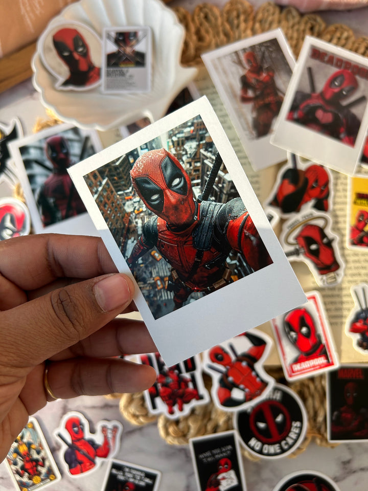 Deadpool sticker pack with vinyl and logo designs – Shop ABC