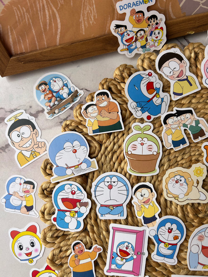 Doraemon sticker pack with Nobita and Shizuka – Shop ABC