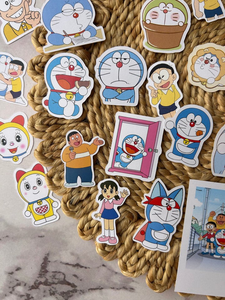 Doraemon sticker pack with Nobita and Shizuka – Shop ABC