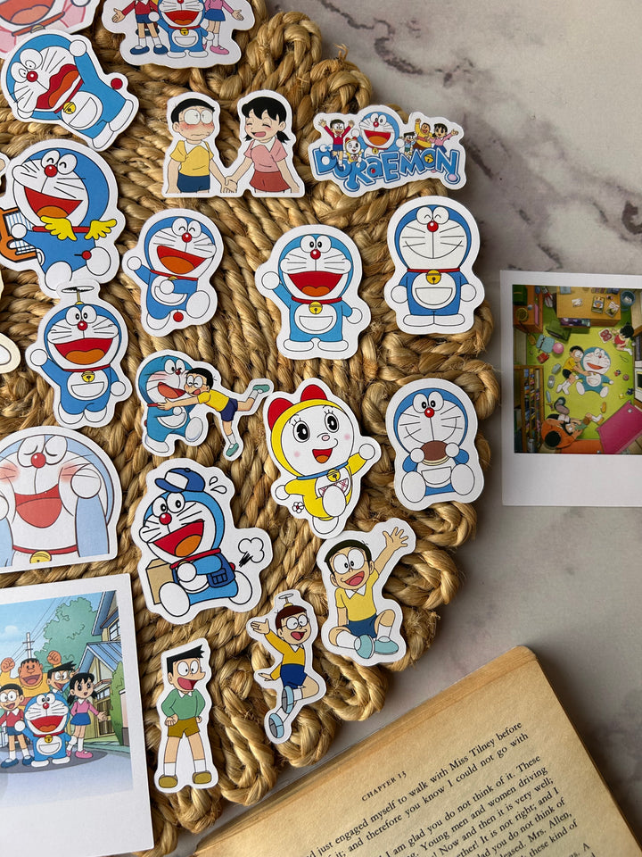 Doraemon sticker pack with Nobita and Shizuka – Shop ABC