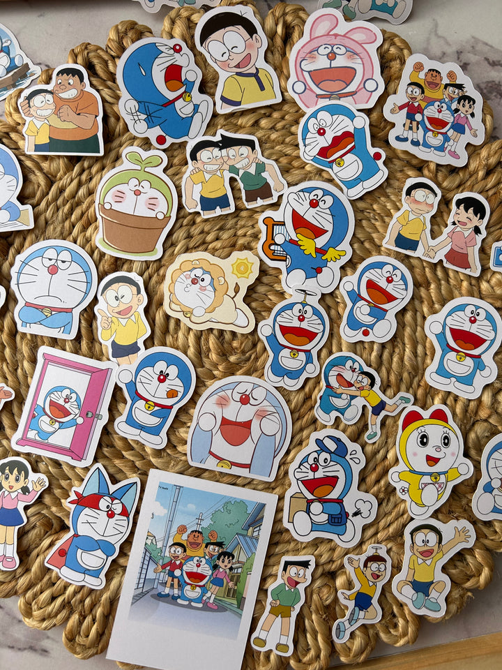 Doraemon sticker pack with Nobita and Shizuka – Shop ABC