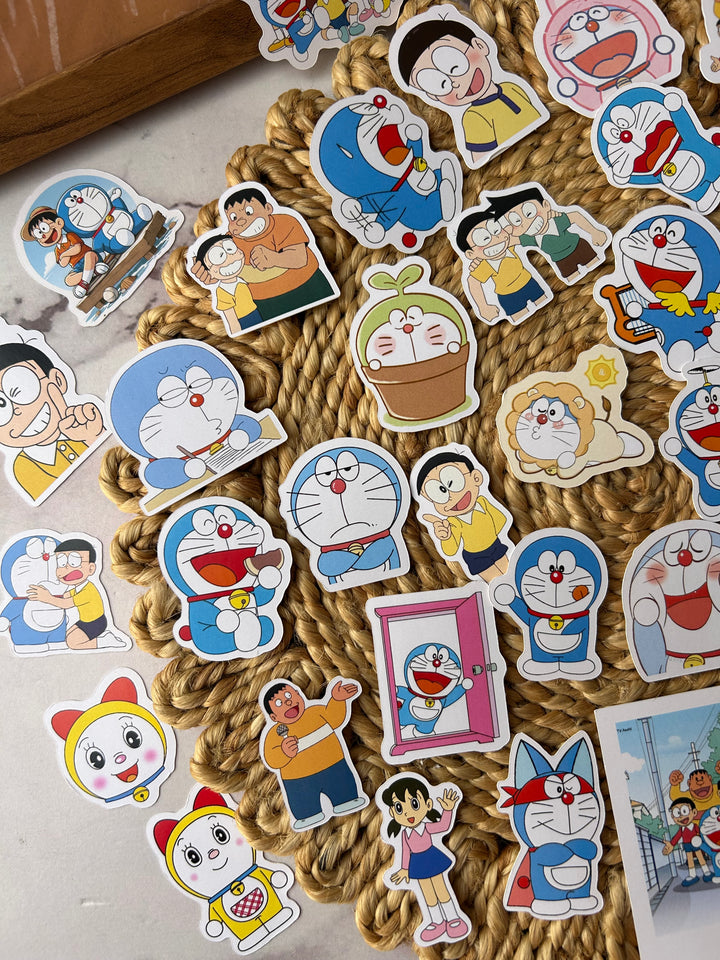 Doraemon sticker pack with Nobita and Shizuka – Shop ABC
