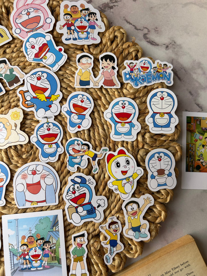 Doraemon sticker pack with Nobita and Shizuka – Shop ABC