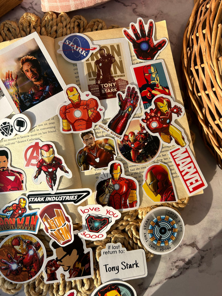 Iroman Compition Sticker Ironman stickers - Marvel series | Shop ABC | Journaling Supplies ...