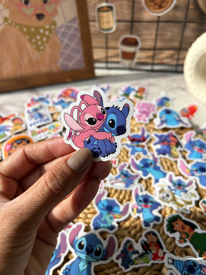 Lilo and Stitch sticker pack with cute cartoon designs – Shop ABC