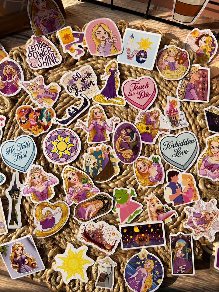 Rapunzel sticker pack with cute Disney princess stickers – Shop ABC