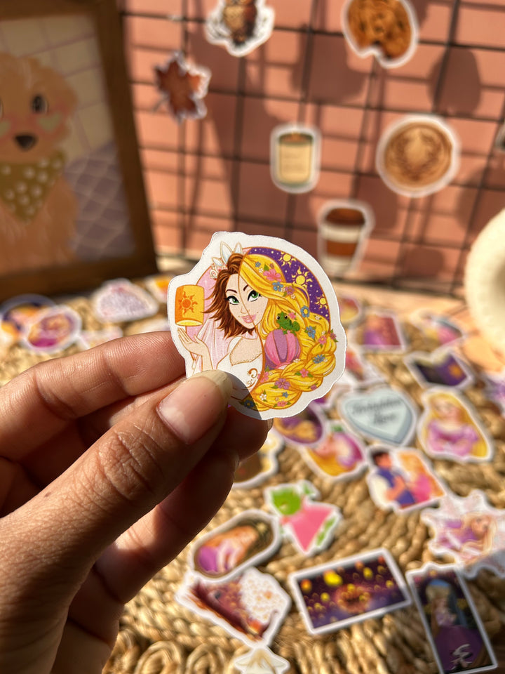 Rapunzel sticker pack with cute Disney princess stickers – Shop ABC