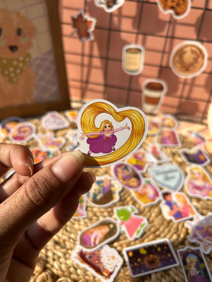 Rapunzel sticker pack with cute Disney princess stickers – Shop ABC