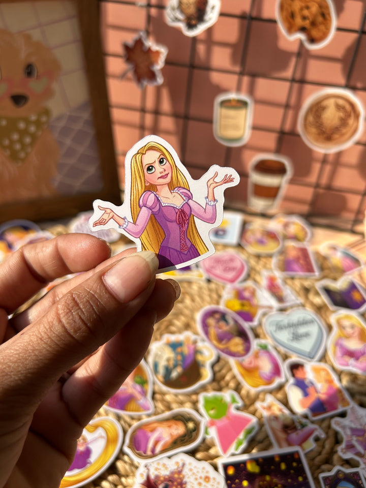 Rapunzel sticker pack with cute Disney princess stickers – Shop ABC