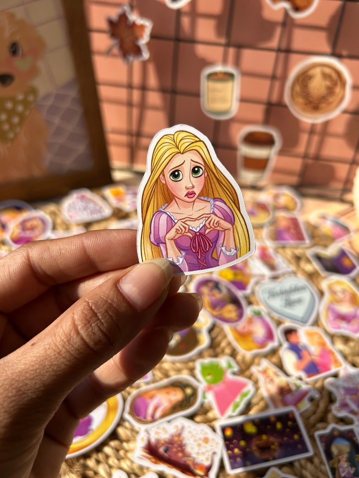 Rapunzel sticker pack with cute Disney princess stickers – Shop ABC