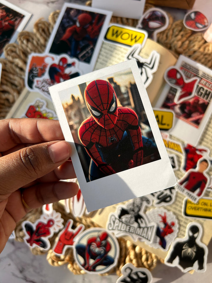 Spiderman sticker pack with cartoon and Marvel designs – Shop ABC