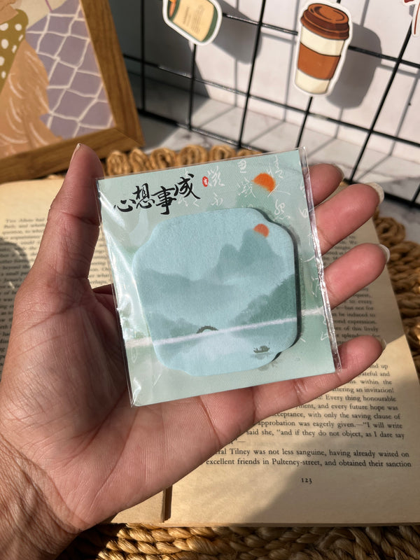 Scenery sticky notes - variant 01