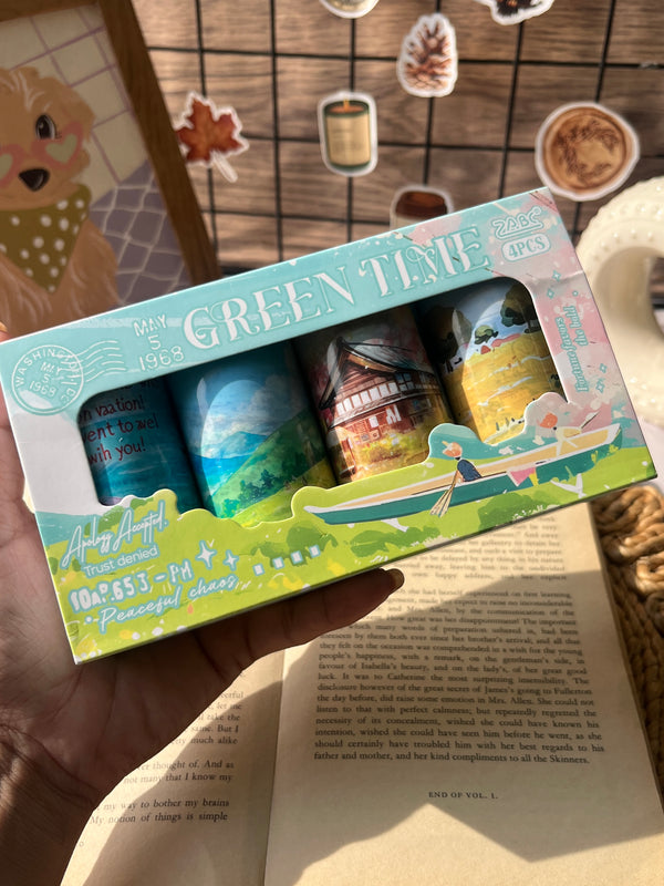 Dreamscape journal PET tape - set of 4- variant 02
