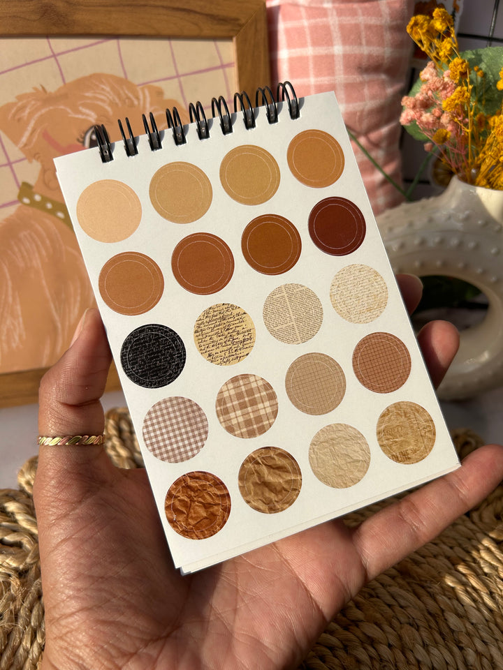 Dot and Ring sticker book for journaling – Shop ABC
