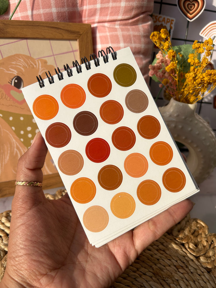 Dot and Ring sticker book for journaling – Shop ABC