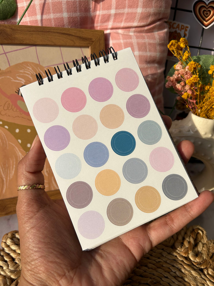 Dot and Ring sticker book for journaling – Shop ABC
