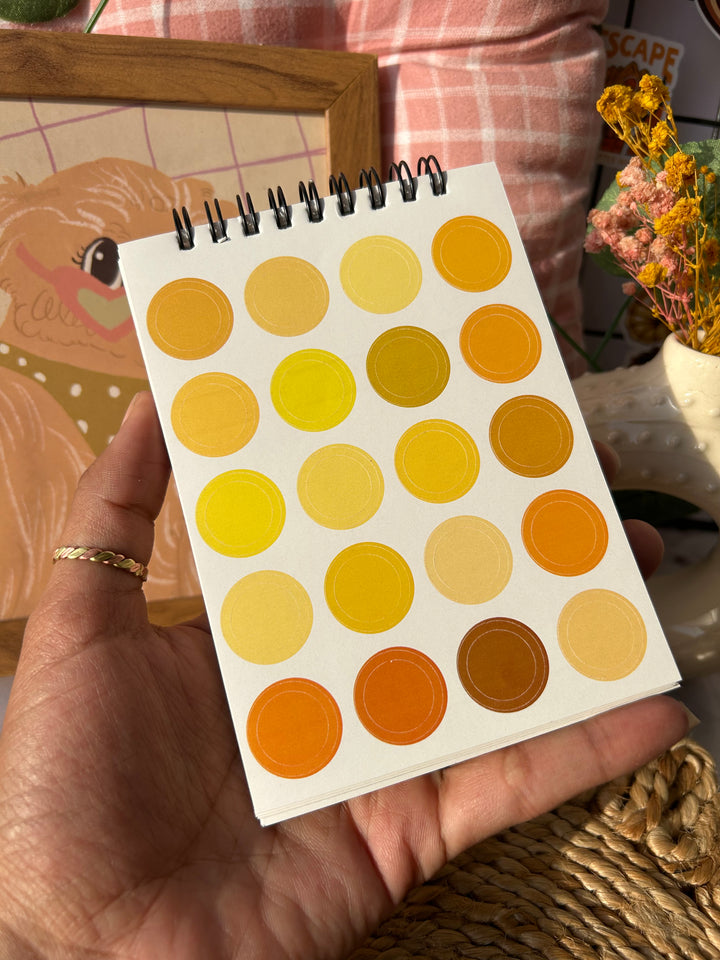 Dot and Ring sticker book for journaling – Shop ABC