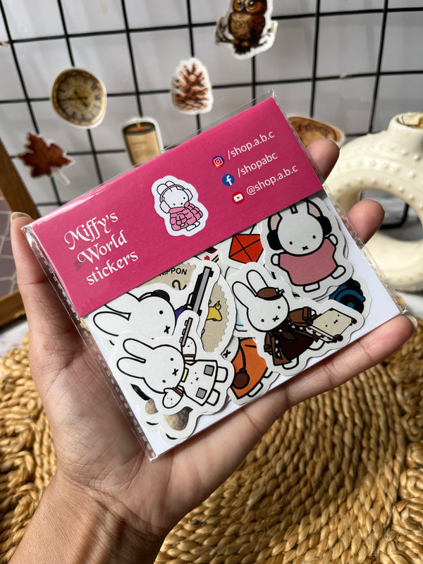 Cartoon Stickers : Miffy’s World Stickers