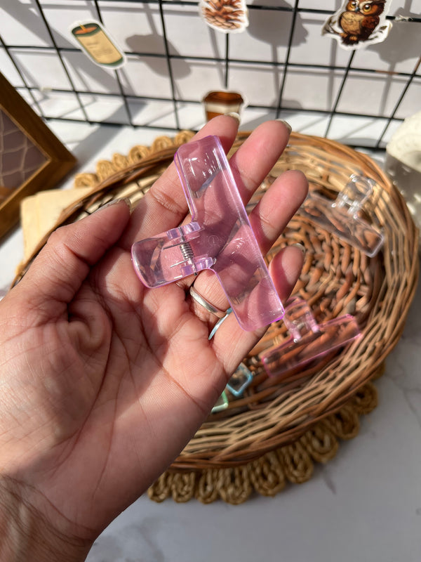 Pastel acrylic journal clip - variant 06