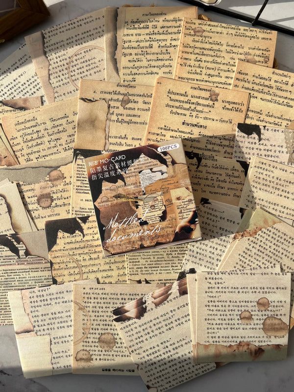 Vintage Script Paperpack box (Pack of 100)