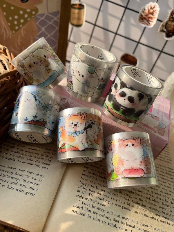 Cute PET Paradise tape set of 6 - variant 04
