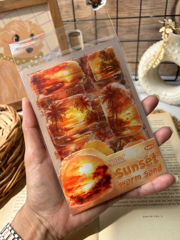 Journal theme PET stickers - variant 03