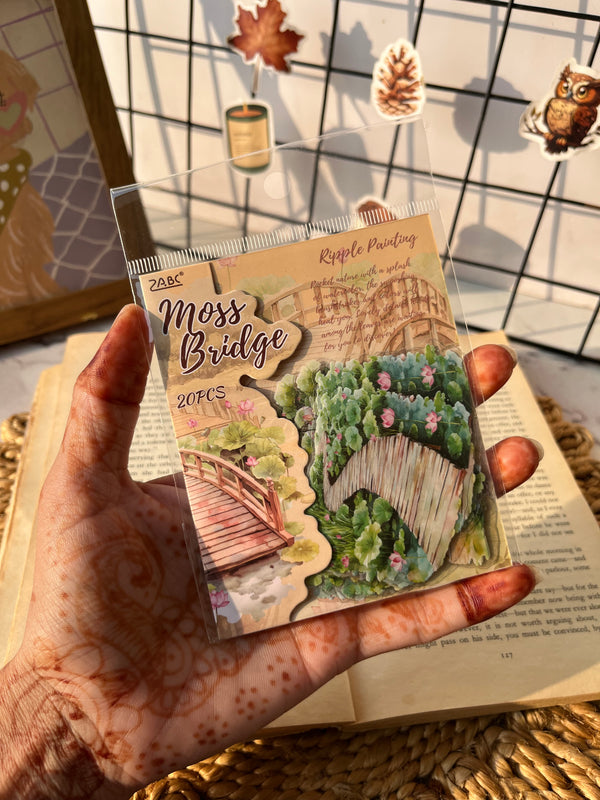 Botanical Garden Waters Collection PET stickers - variant 04