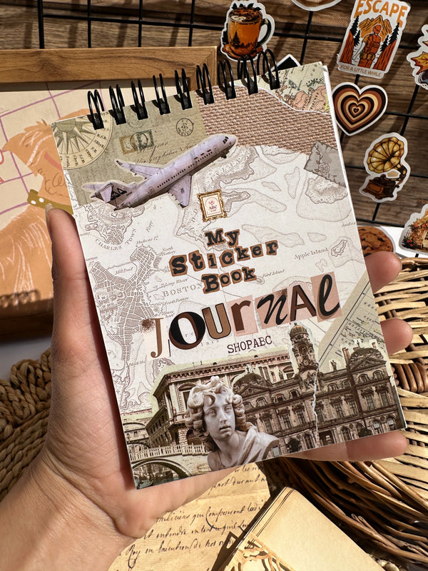 My sticker book - variant Brown