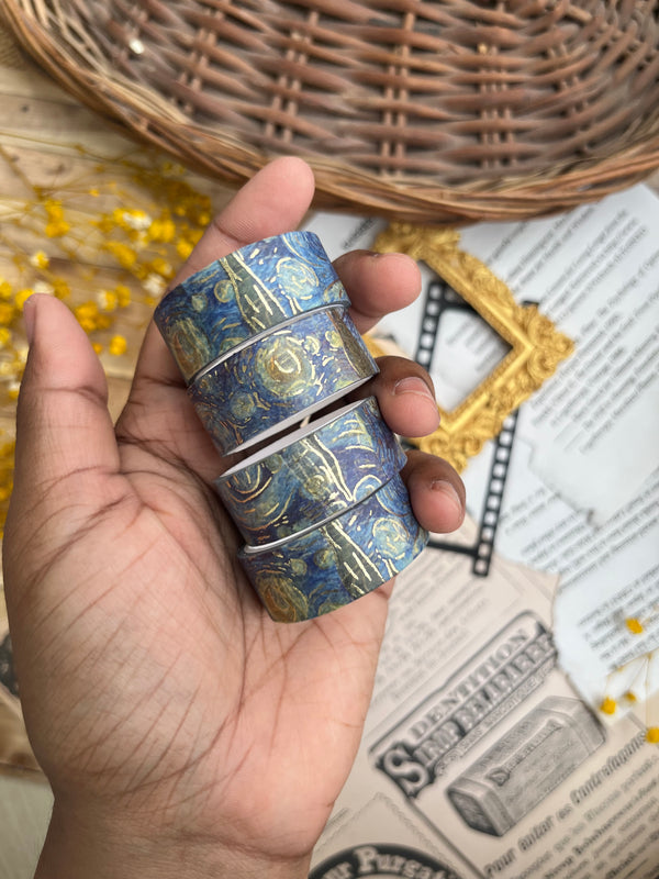 Van Gogh’s Starry Night Foil washi