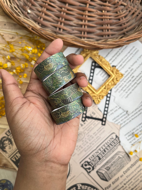 Van Gogh’s Night Farm Foil Washi