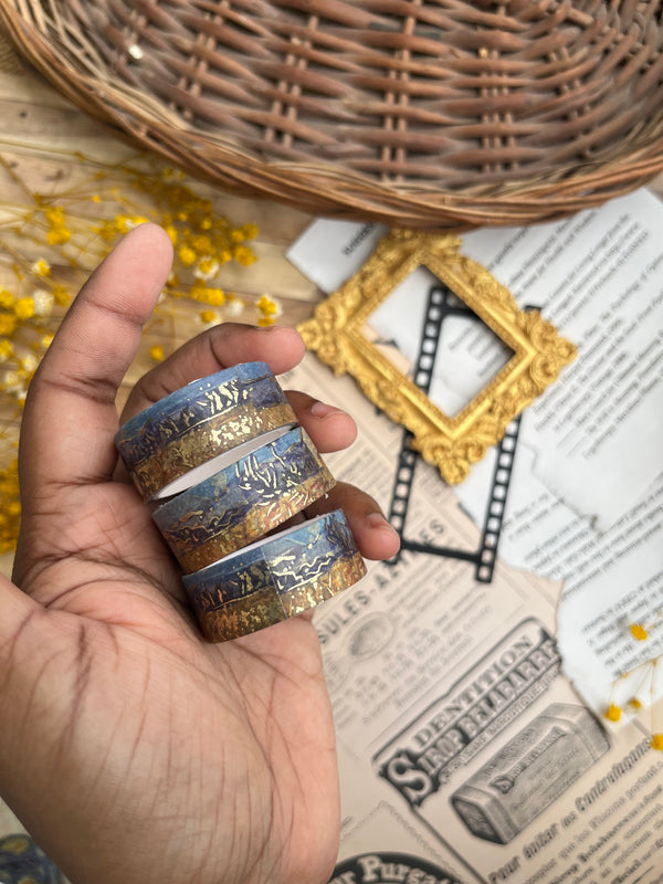 Van Gogh’s Wheat-field Daytime Foil Washi