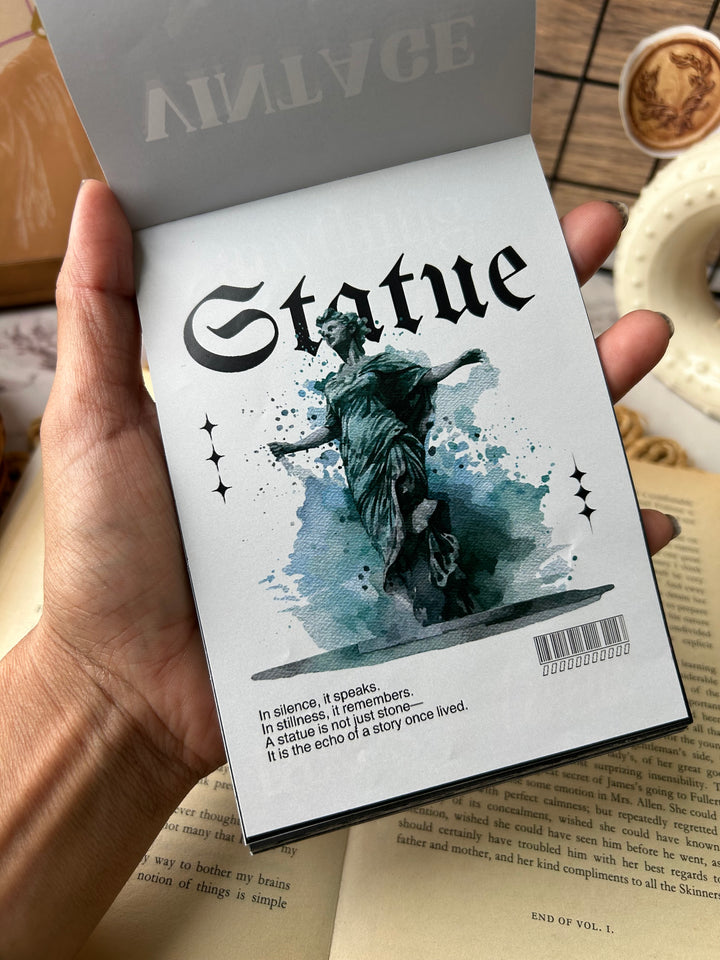Classic Black handmade paperpack book with beautiful magazine styles – Shop ABC
