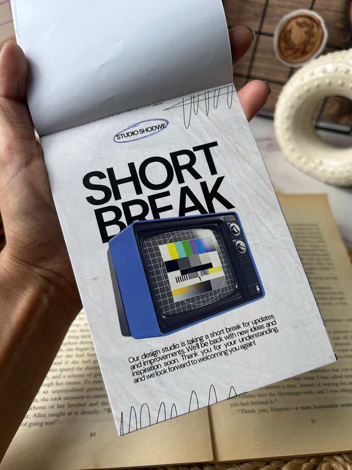 Shop ABC blue magazine paperpack for aesthetic blue journaling, bullet journal ideas & creative spreads.